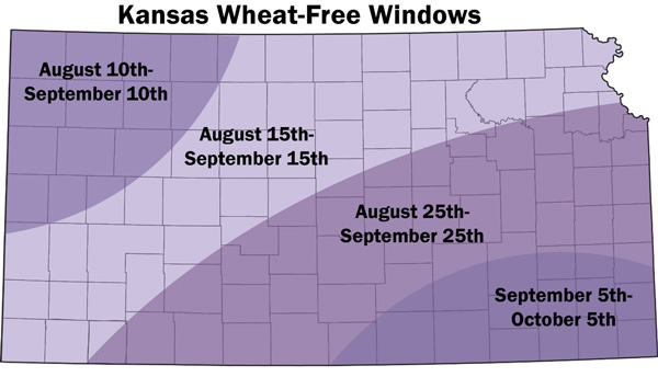 A map of the state of kansas showing the weatherAI-generated content may be incorrect.