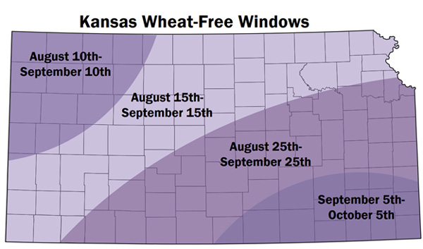 A map of the state of kansas showing the weatherAI-generated content may be incorrect.