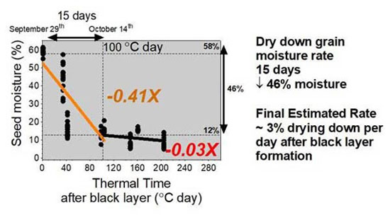 A graph of dry and moistureDescription automatically generated with medium confidence