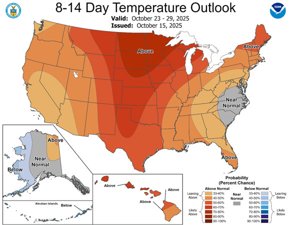 A map of the united states with different weather conditionsAI-generated content may be incorrect.