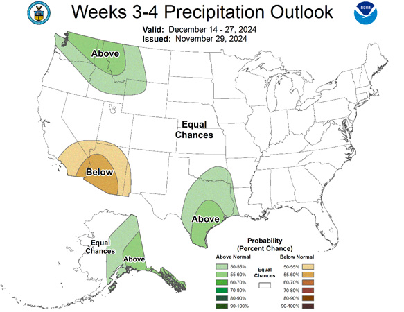 A map of the united states with different weather conditionsDescription automatically generated