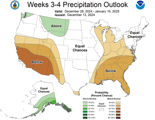 A map of the united states with different weather conditionsDescription automatically generated